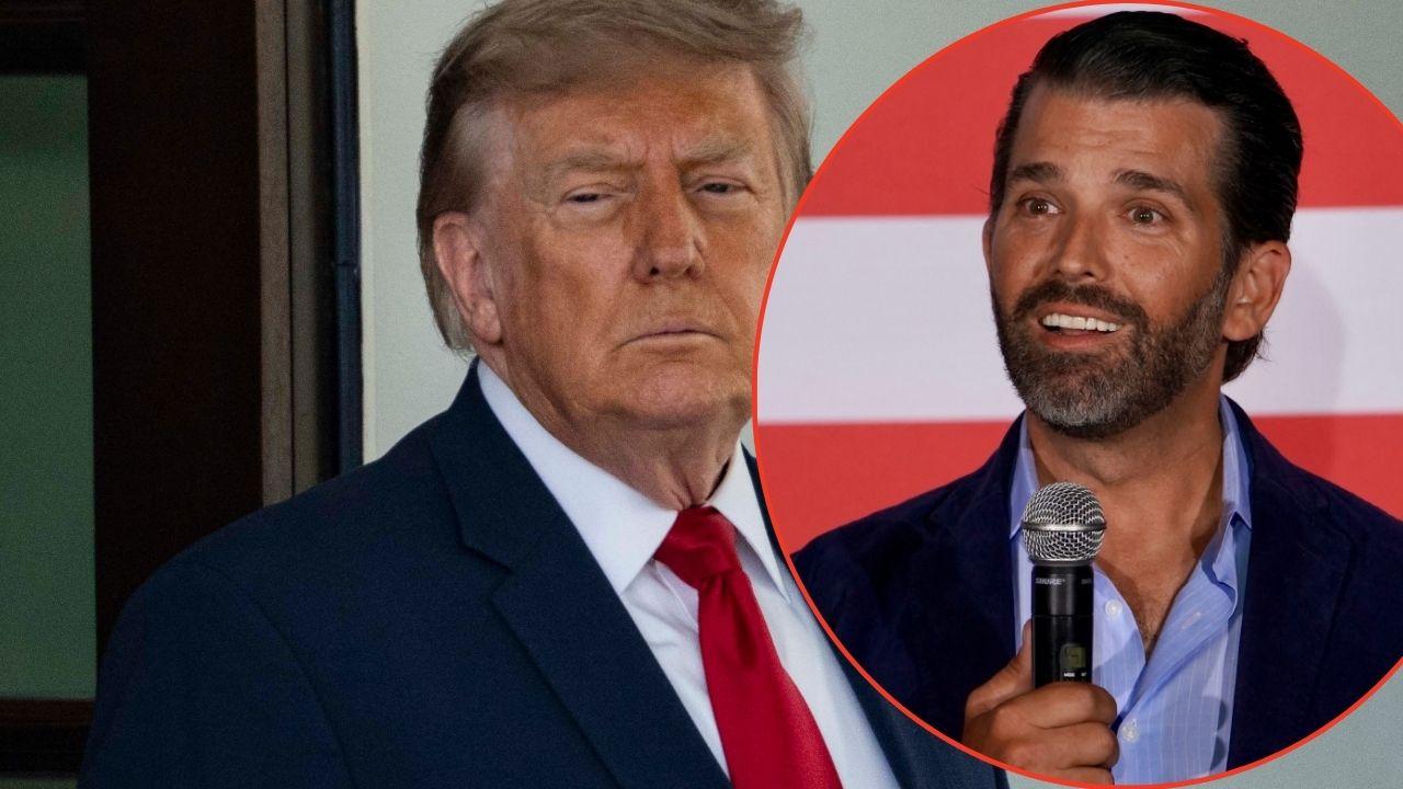 Donald Trump Jr. is reportedly in disagreement with his father over the Iran war