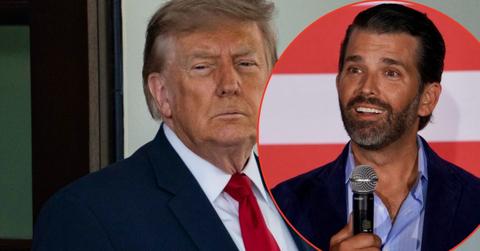 Donald Trump Jr. is reportedly in disagreement with his father over the Iran war