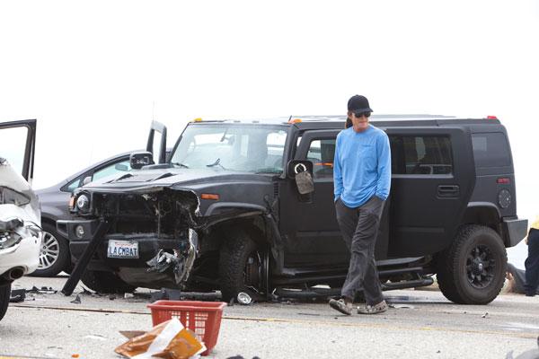 Bruce Jenner Car Crash Photos