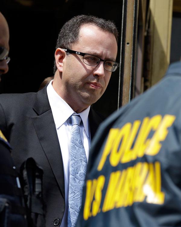 jared fogle child porn molestation medical problem