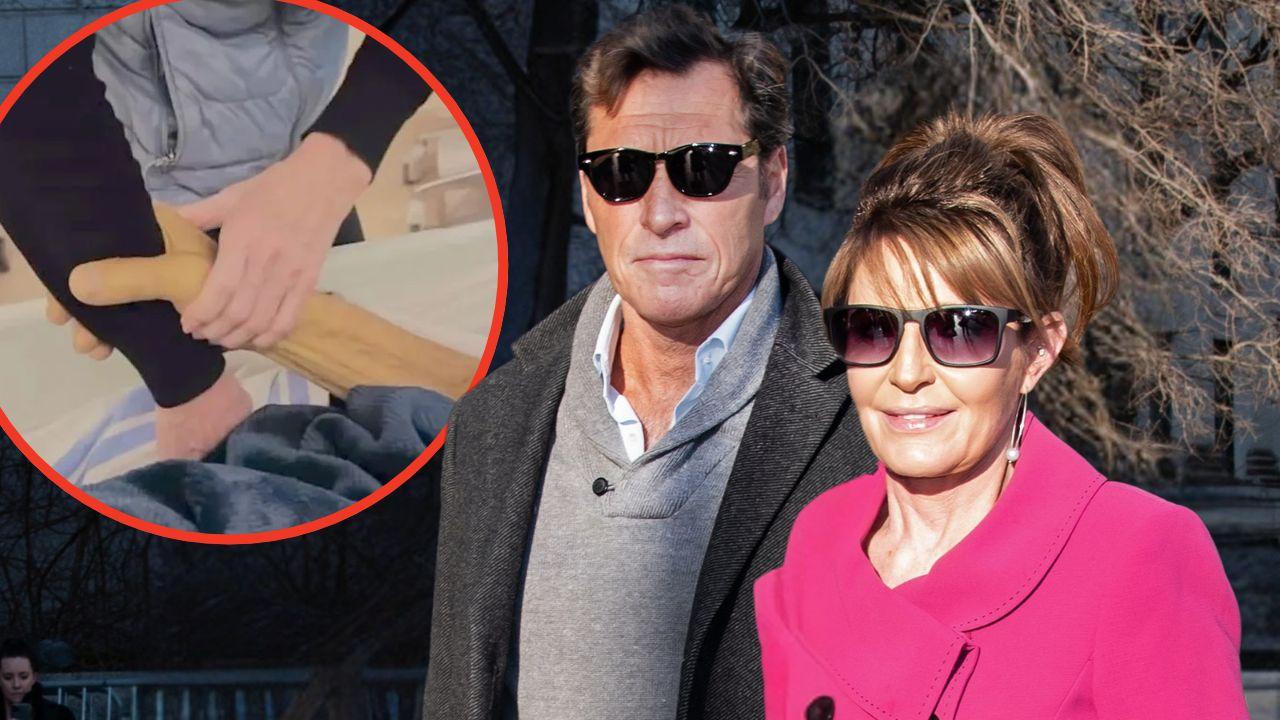 Photo of Ron Duguay and Sarah Palin