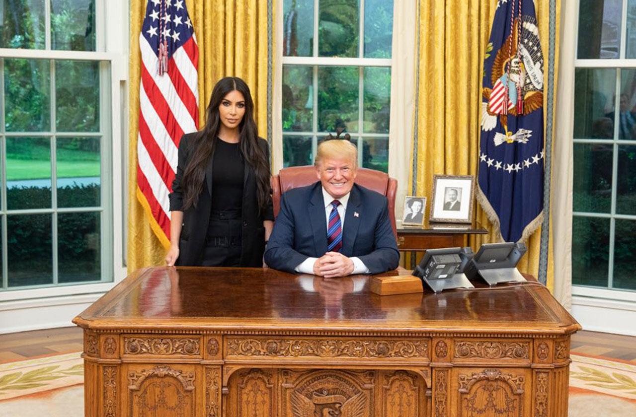 Kim Kardashian Donald Trump Kanye West President 2020