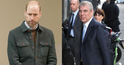 photo of prince william and prince andrew