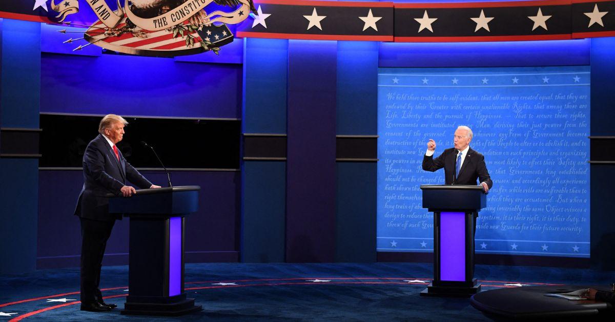 Photo of Donald Trump, Joe Biden