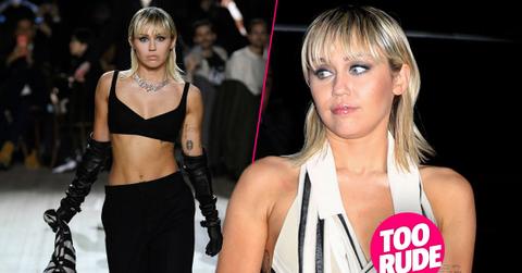 Miley Cyrus Has Nip Slip At Marc Jacobs Runway Show: Photos