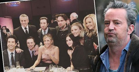//friends cast reunion nbc special matthew perry missing pp