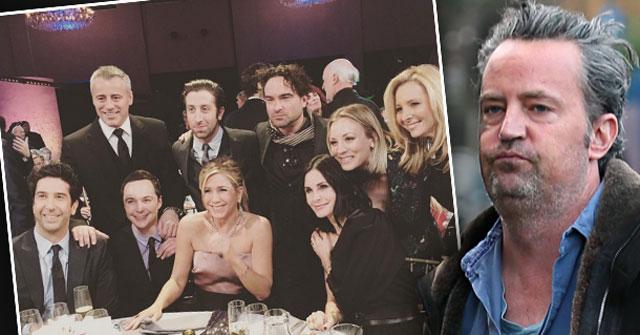 //friends cast reunion nbc special matthew perry missing pp