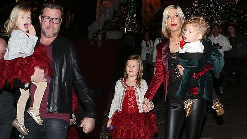 //Tori Spelling dean mcdermott santa