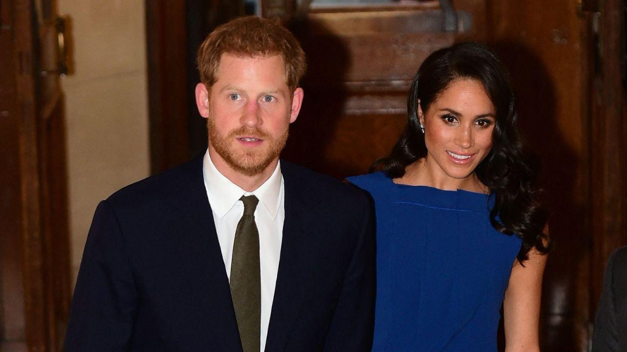 Photo of Prince Harry and Meghan Markle