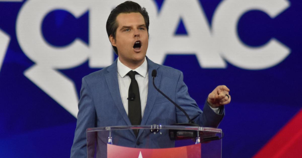 matt gaetz sparks outrage over hosting high school event