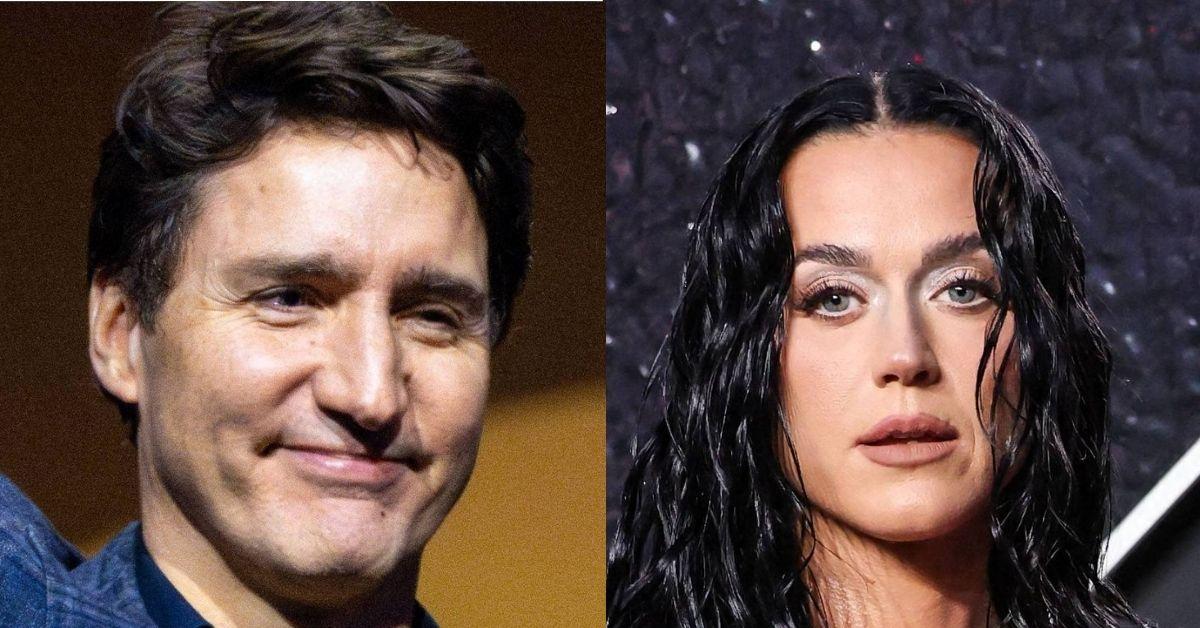 Picture of Katy Perry and Justin Trudeau