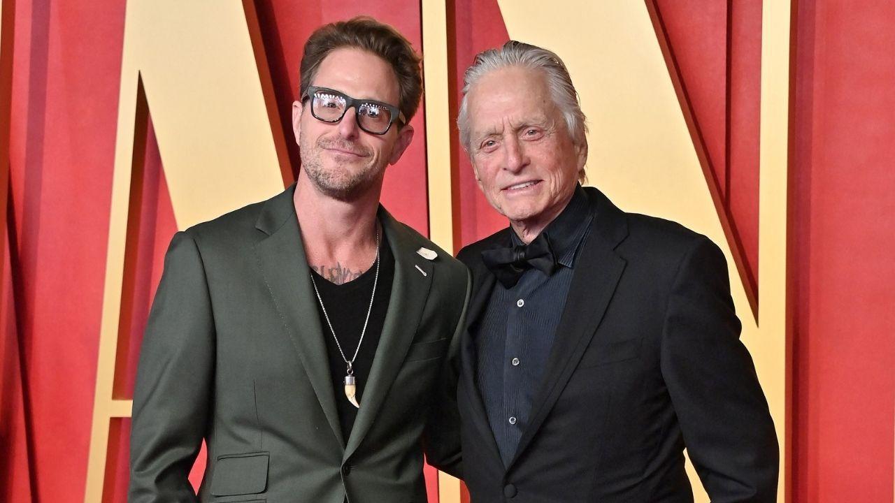 Photo of Michael and Cameron Douglas
