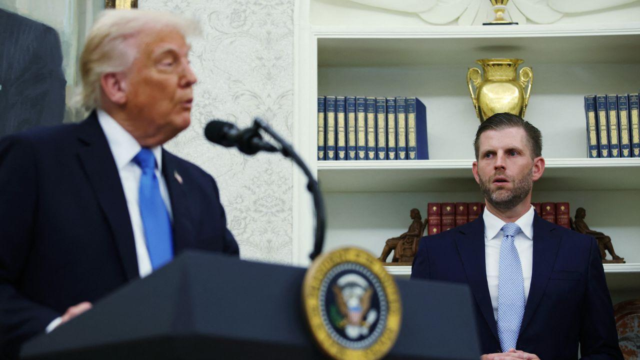 Photo of Donald Trump, Eric Trump