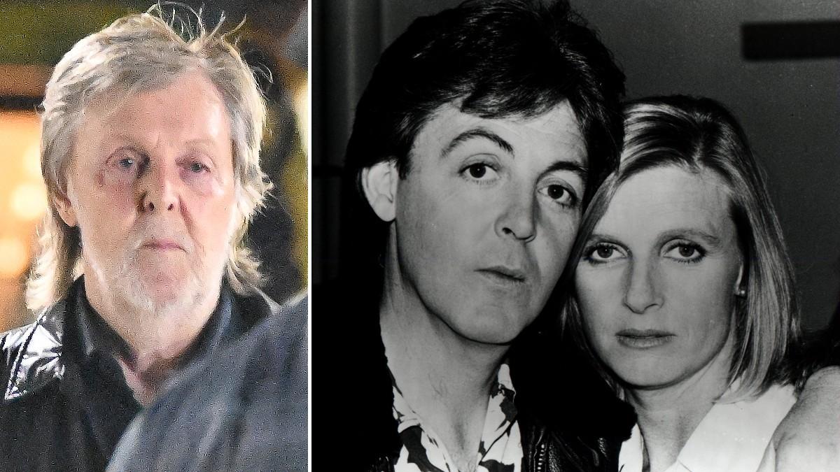 Photo of Paul and Linda McCartney
