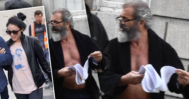 //mel gibson girlfriend pregnant shirtless pot belly dublin ireland pp