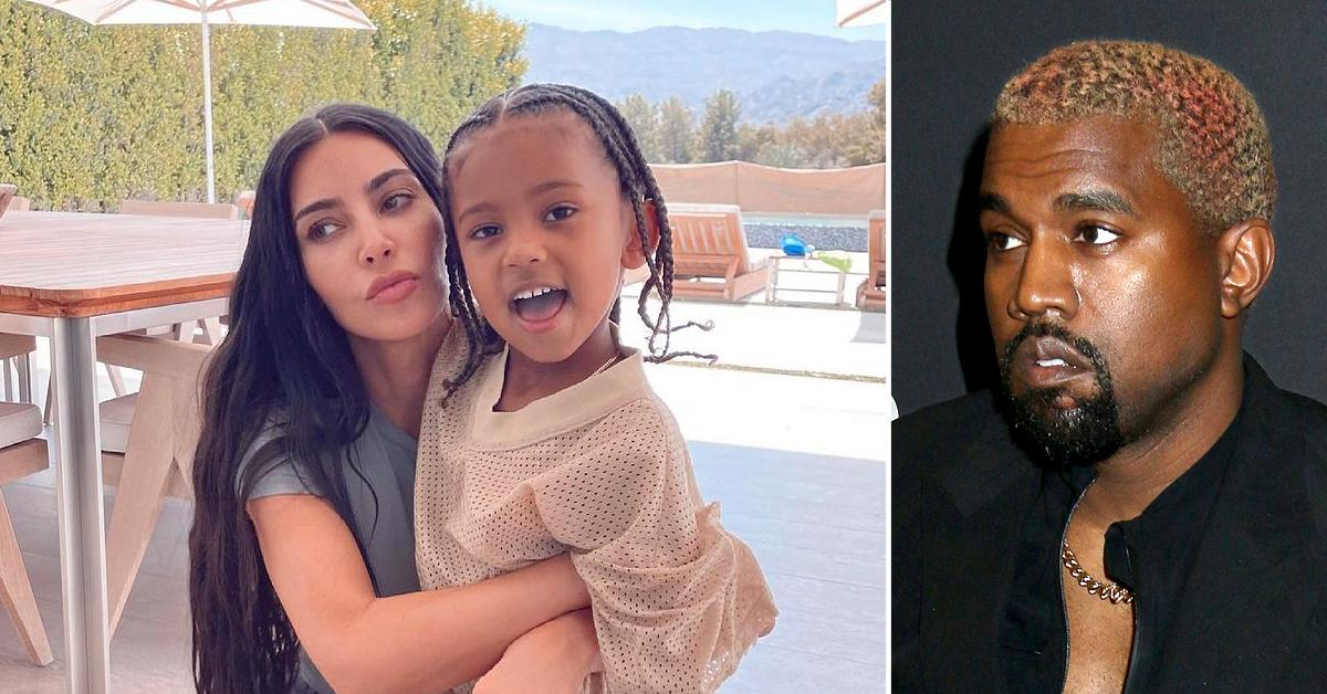 kim kardashian son saint broken arm hospital no kanye west divorce