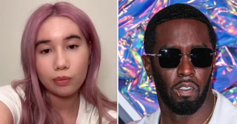 Composite photo of Lil Tay and Sean 'Diddy' Combs