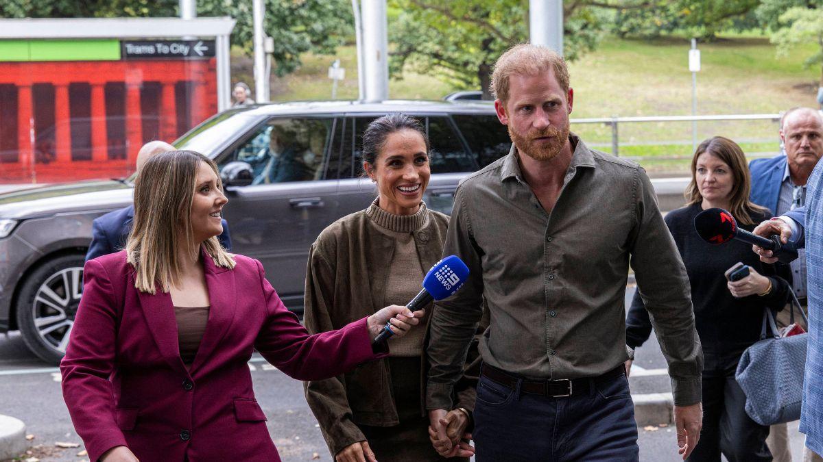 Photo of Prince Harry and Meghan Markle