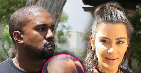 kim kardashian kanye west saint west KUWTK Fighting