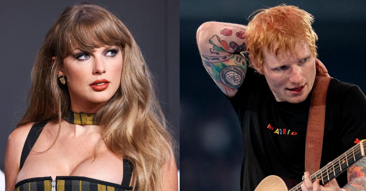 Photo of Taylor Swift and Ed Sheeran