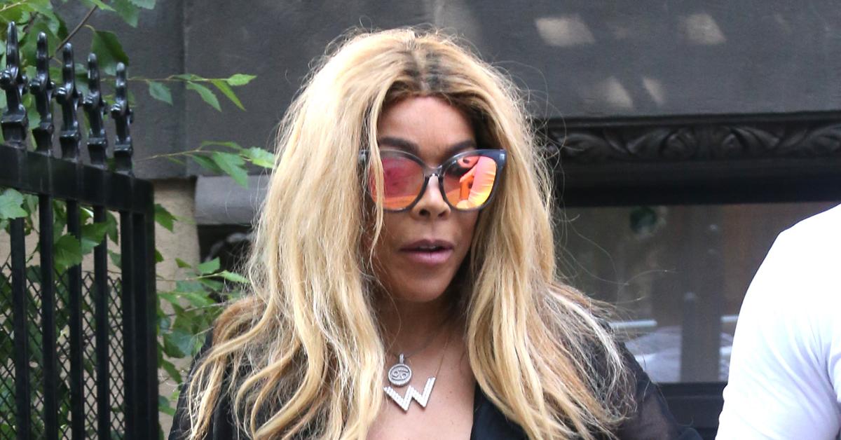 wendy williams spotted bathrobe new york photos ongoing medical issues