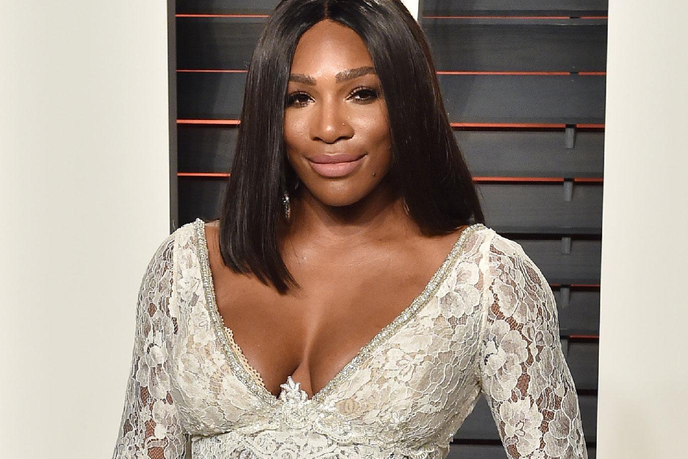 Serena Williams Over The Top Wedding Gown