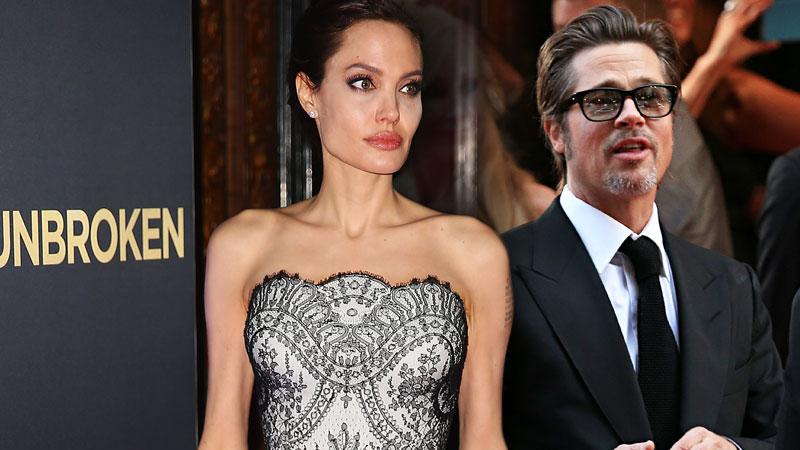 Honeymoon's Over! Newlyweds Brad Pitt & Angelina Jolie Caught Fighting ...