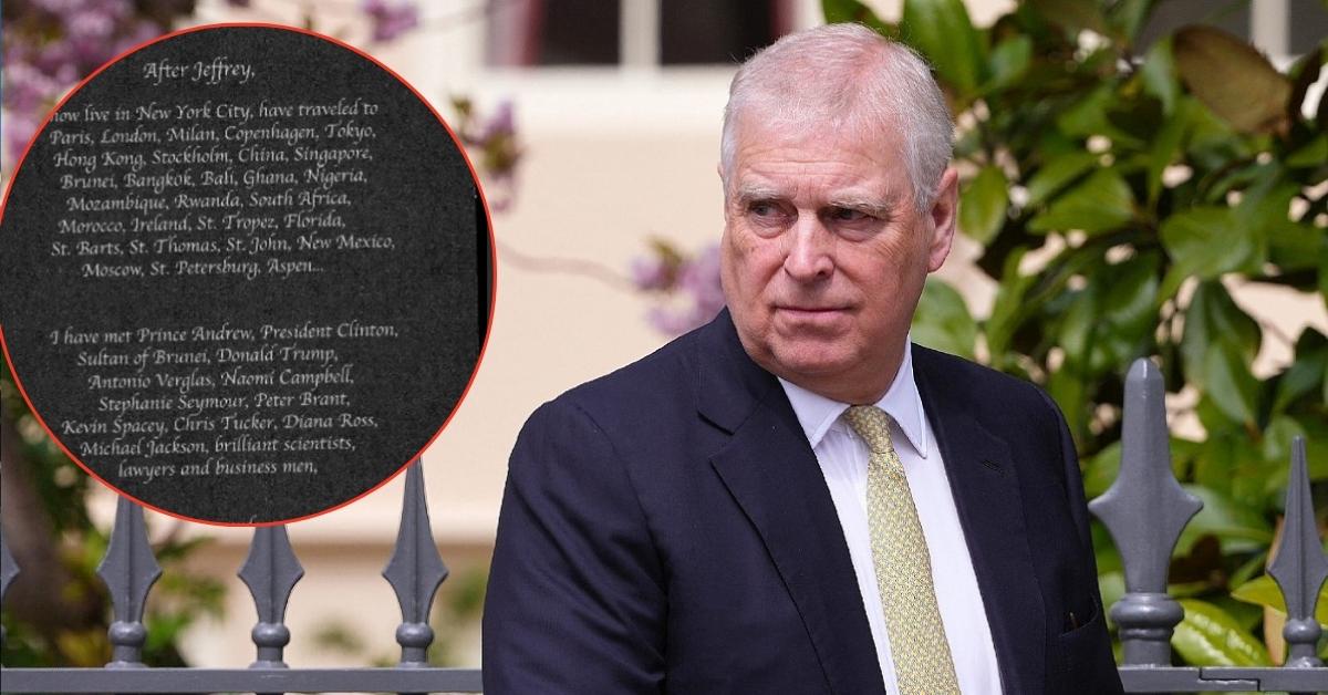 Photo of Prince Andrew