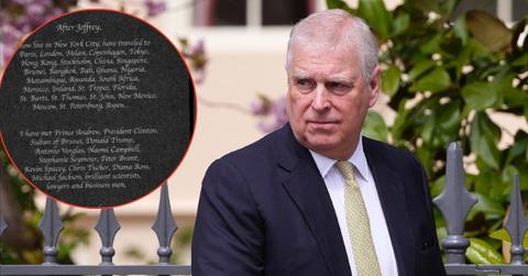 Photo of Prince Andrew