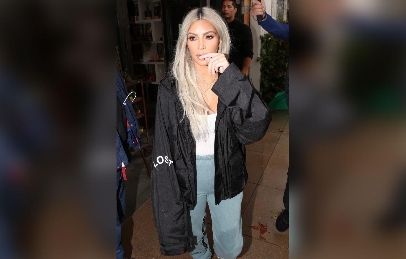 Kim Kardashian Sneakers Sweatpants