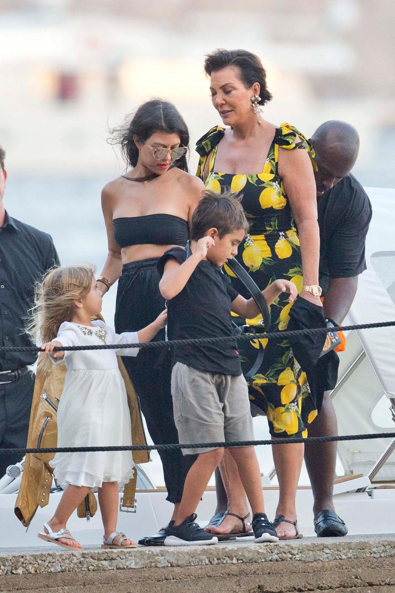 Kris Jenner Fat Vacation