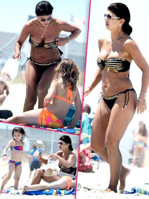 //teresa giudice bikini beach rhonj jersey shore tall