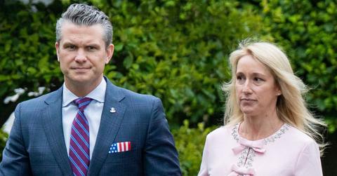 Photo of Pete and Jennifer Hegseth.