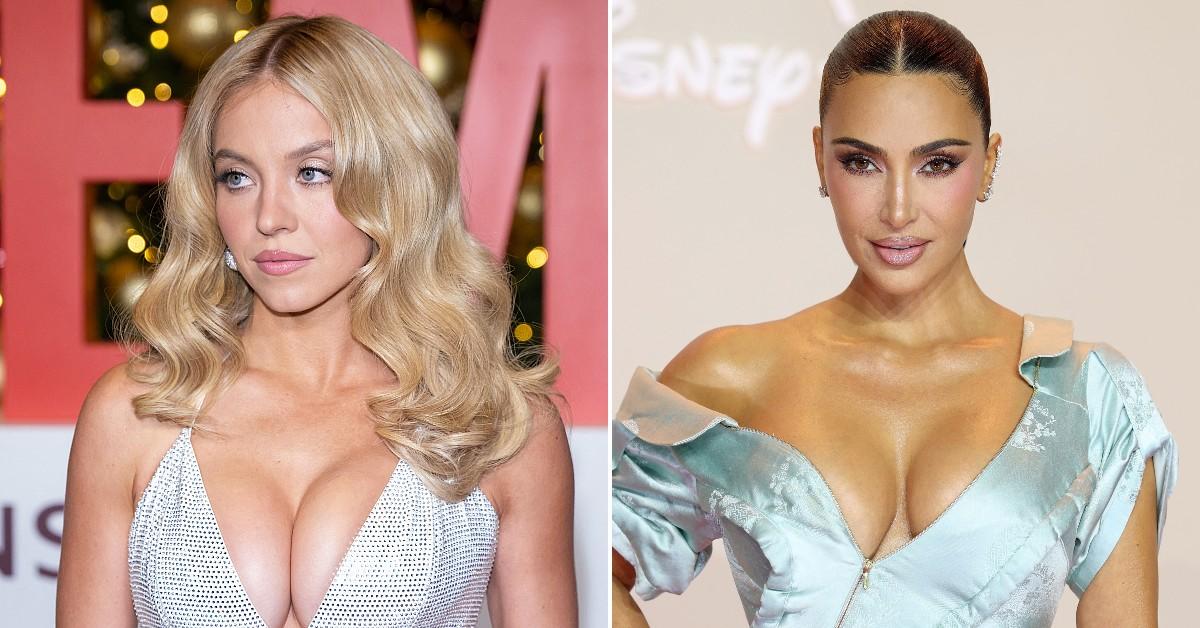 Photo of Sydney Sweeney and Kim Kardashian