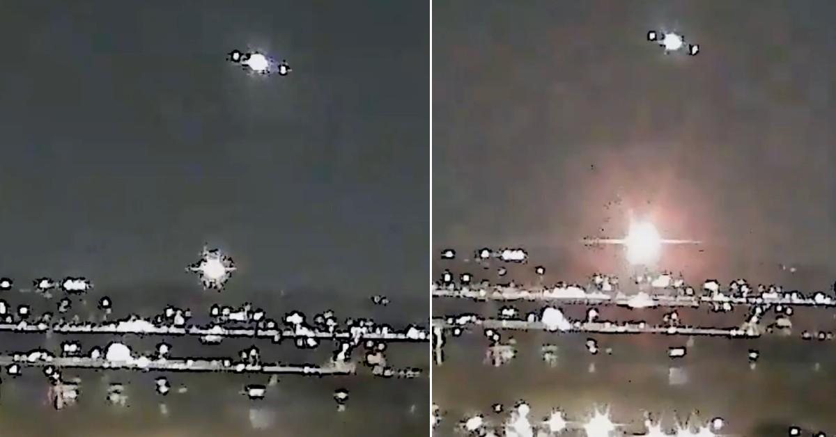 WATCH: Horrifying Video Shows American Airlines Jet and Chopper Explode