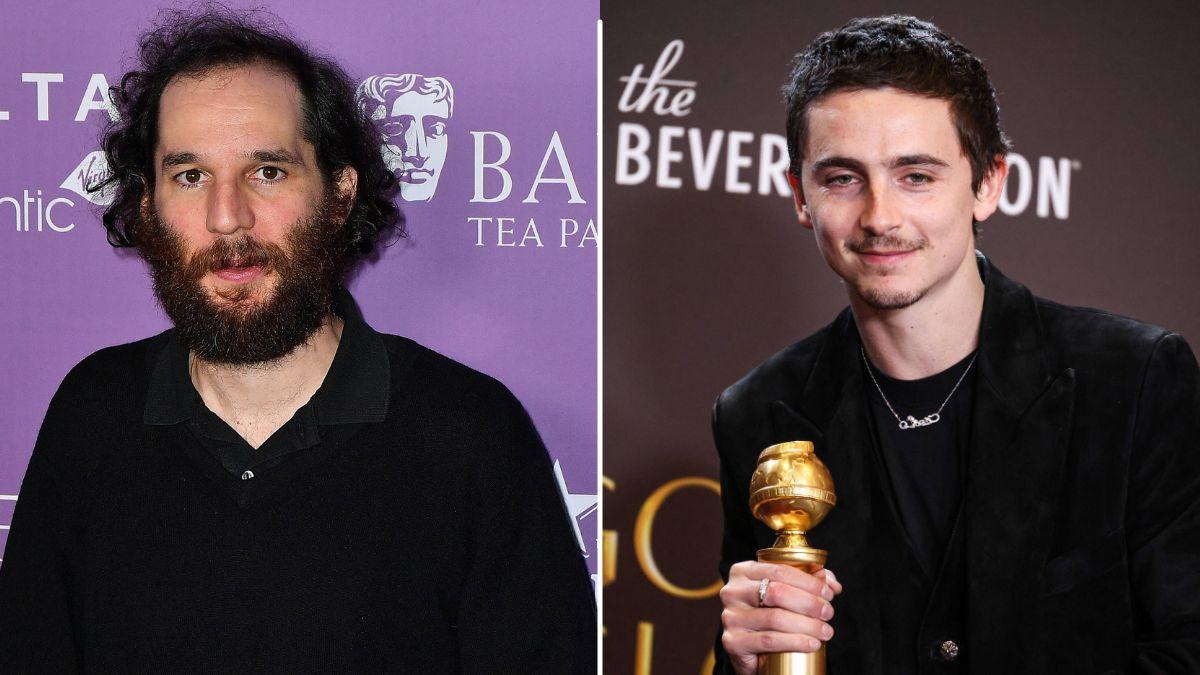 Josh Safdie received a public thank-you as Timothee Chalamet accepted Best Actor honors for 'Marty Supreme.'