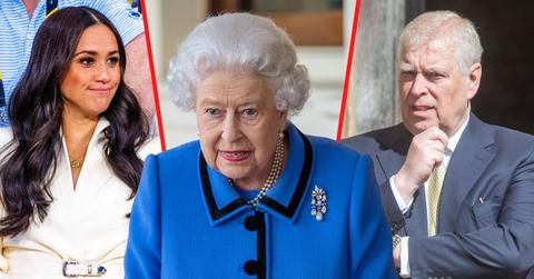Queen Elizabeth allegedly snubbed Meghan Markle and Prince Andrew from her will.