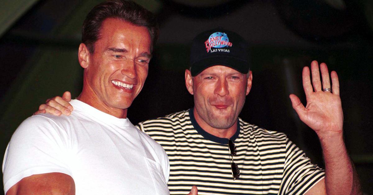 bruce willis leaning on sly stallone schwarzenegger dementia