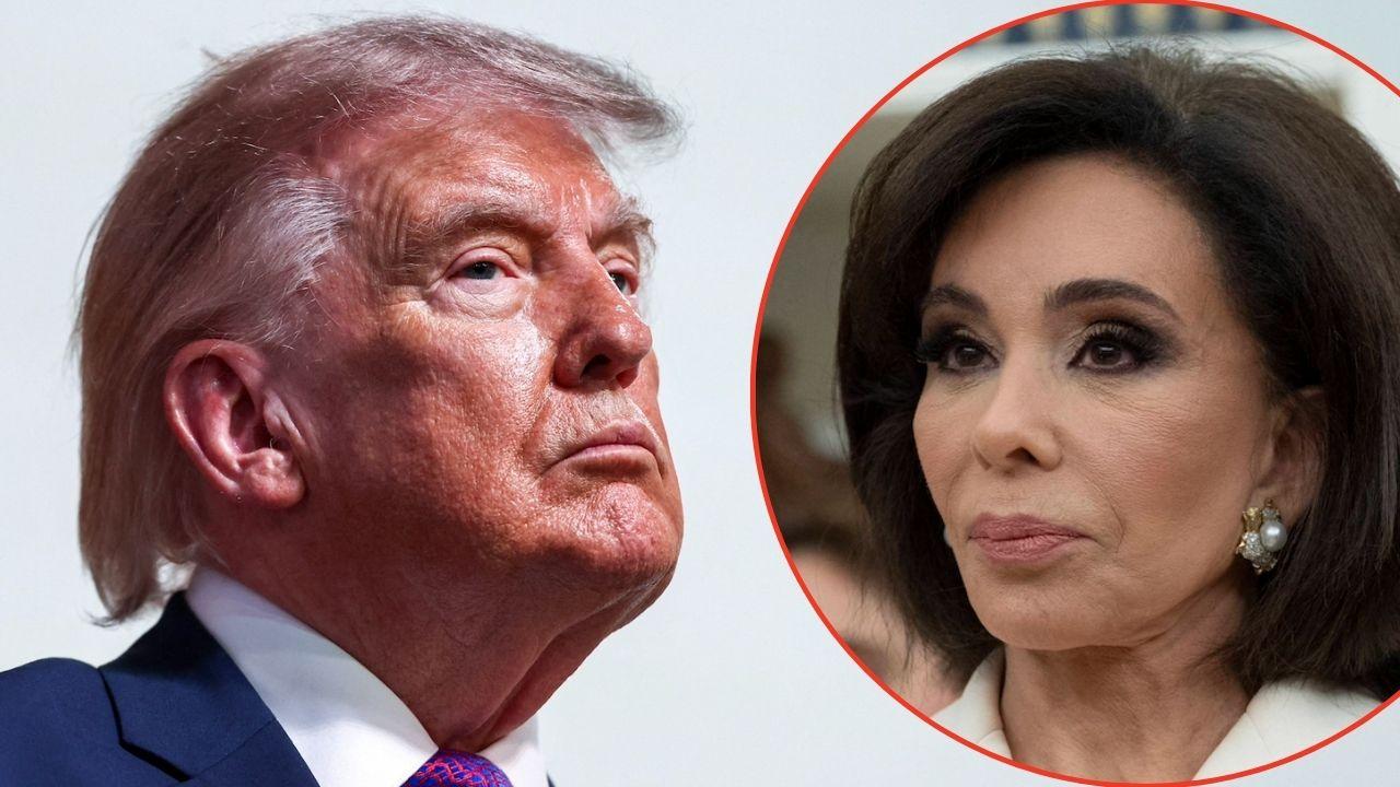 Photo of Donald Trump, Jeanine Pirro