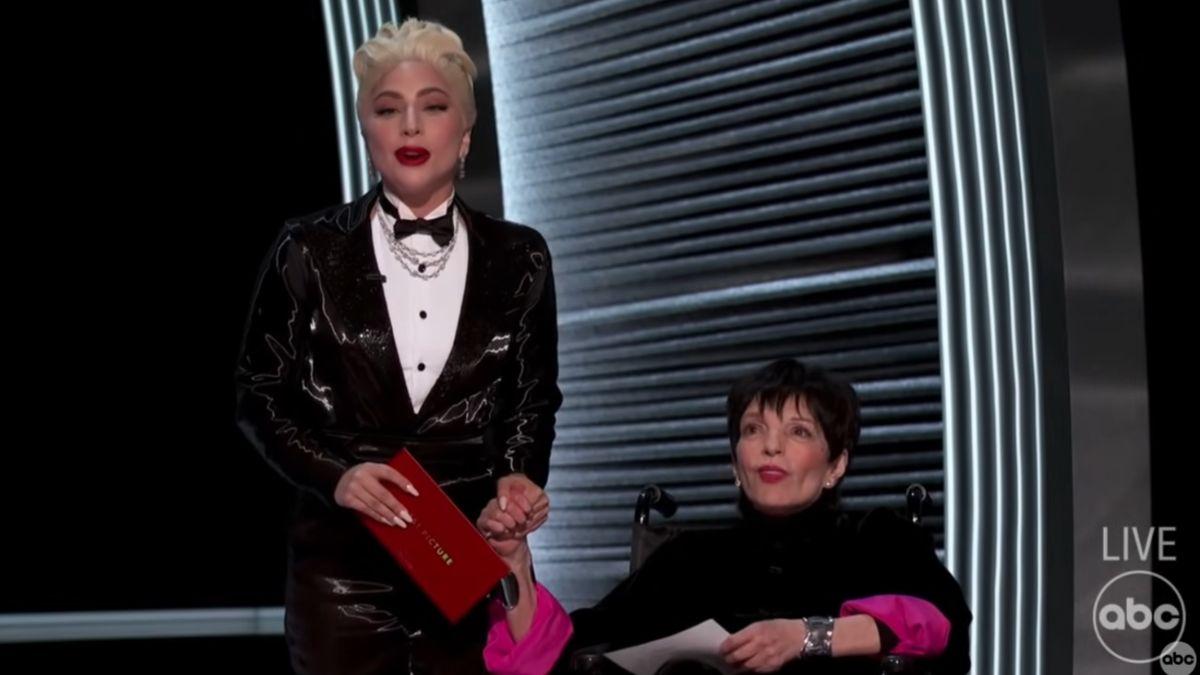 Photo of Liza Minnelli and Lady Gaga