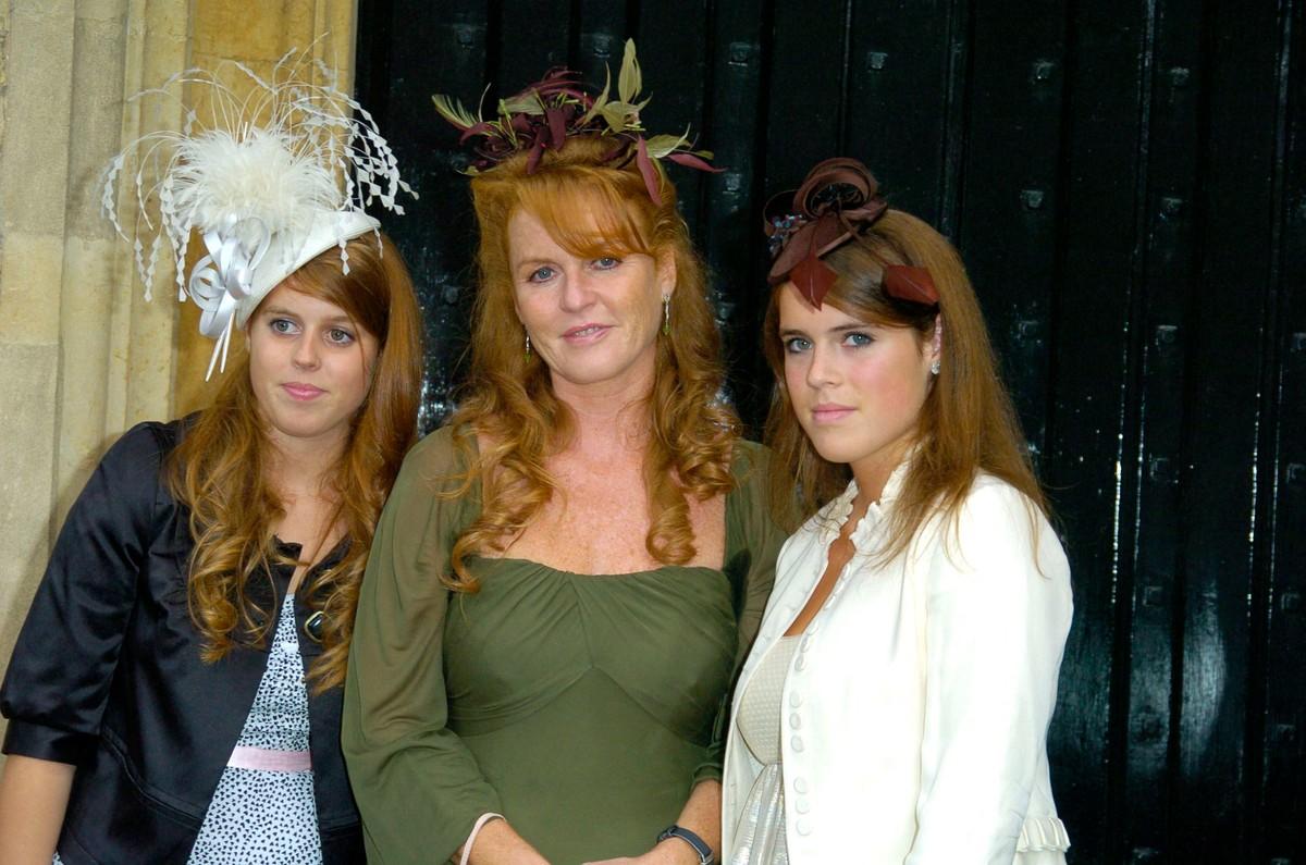 Princesses Beatrice and Eugenie are allegedly concerned Ferguson's spending habits could deepen her financial troubles.