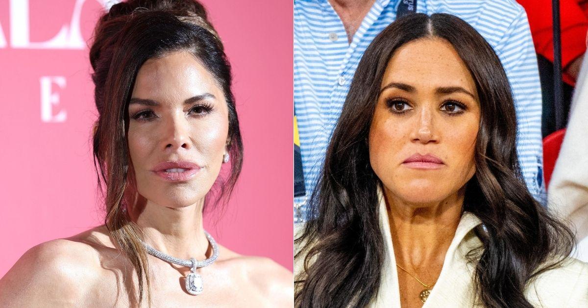 Photo of Lauren Sánchez and Meghan Markle