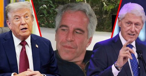 Photo of Donald Trump, Jeffrey Epstein, Bill Clinton