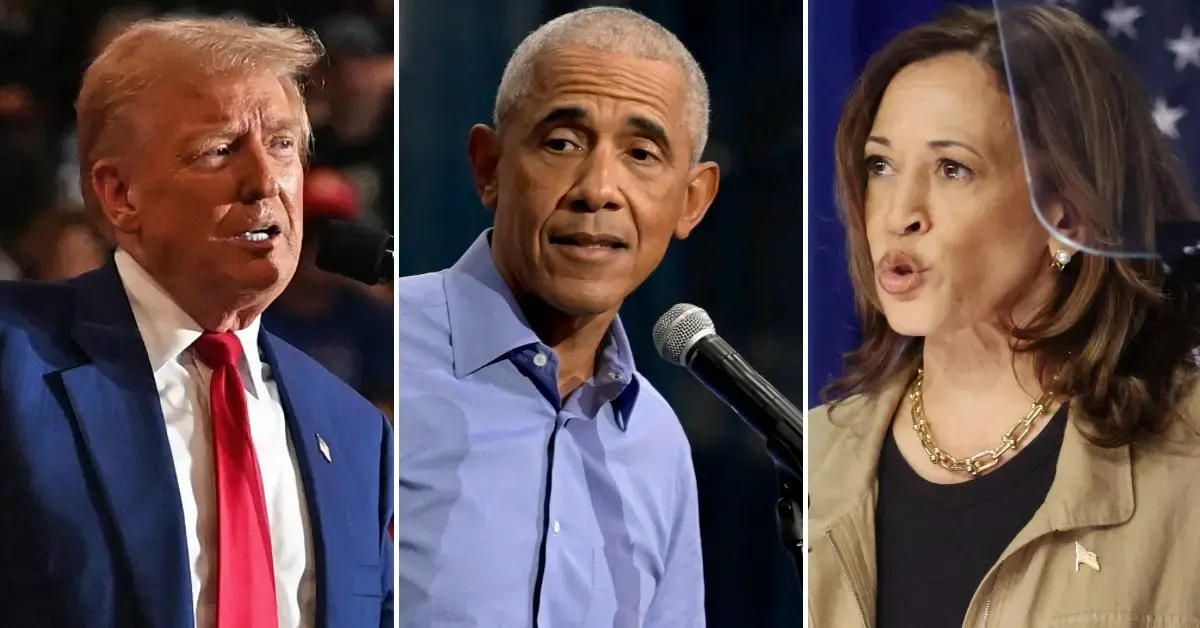  ELECTION COUNTDOWN: Barack Obama Warns Trump’s 'Hitler Praise' is ‘Loony’ — as VP Kamala Harris Snubs Joe Rogan Podcast Invite