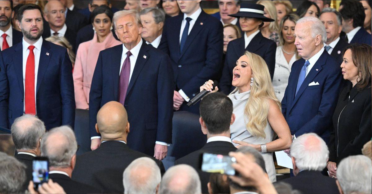 carrie underwood inauguration trump