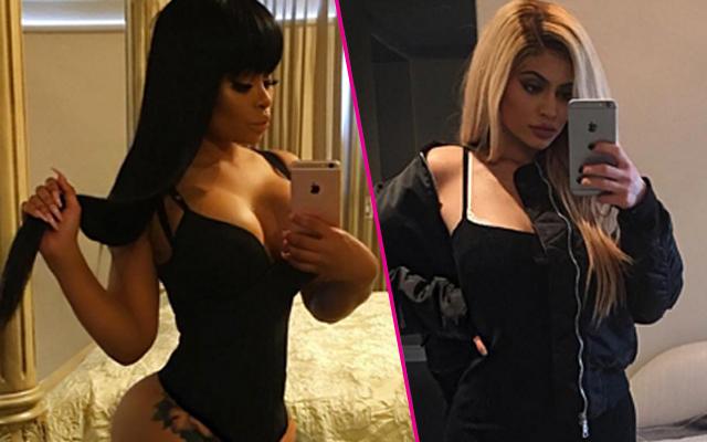 Kylie Jenner Blac Chyna Feud Blonde Booty