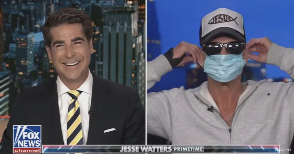 fox news jesse watters and kid rock