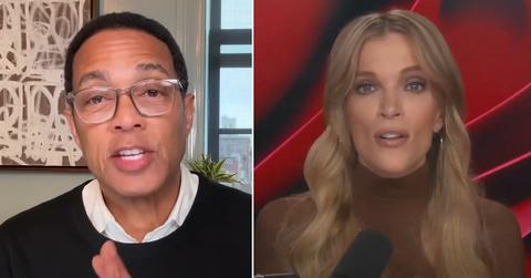 Split phot of Don Lemon, Megyn Kelly