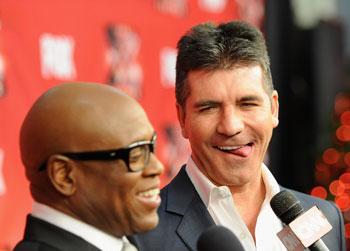 //simon cowell la reid