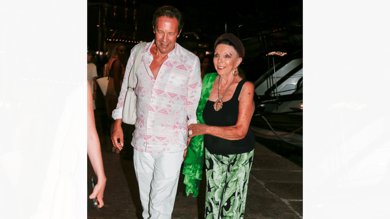 Joan Collins has been married to Percy Gibson since 2002.